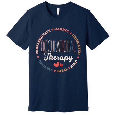 Groovy Occupational Therapy OT Therapist OT Month Premium T-Shirt