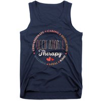 Groovy Occupational Therapy OT Therapist OT Month Tank Top