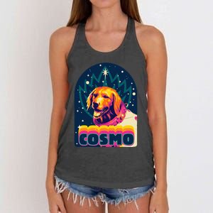 G.U.A.R.D.I.A.N.S Of The Galaxy Volume 3 Cosmo Album Retro Women's Knotted Racerback Tank