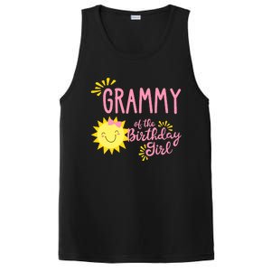 Grammy Of The Birthday Girl 1st Birthday Sunshine Girl PosiCharge Competitor Tank