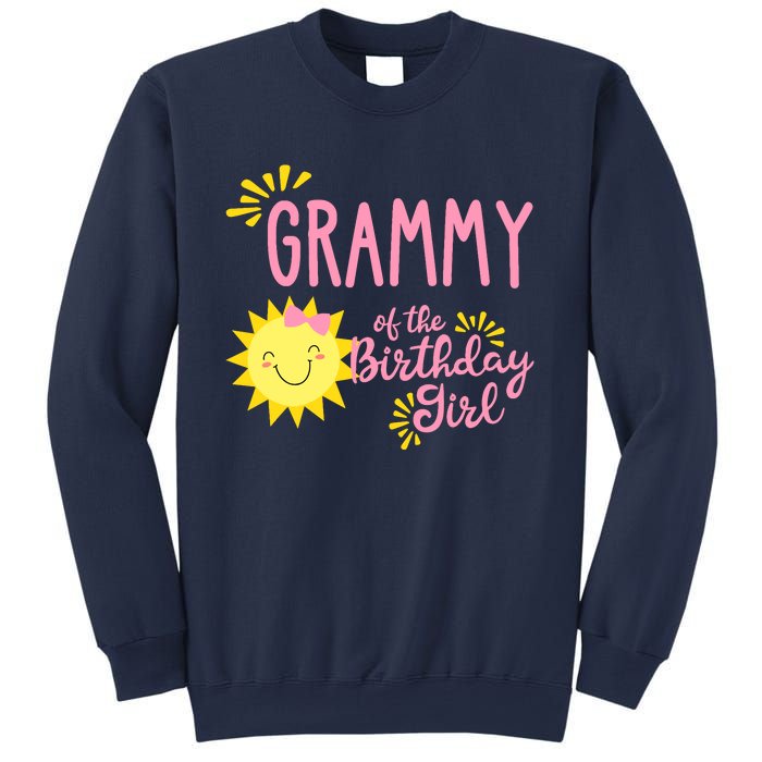 Grammy Of The Birthday Girl 1st Birthday Sunshine Girl Sweatshirt