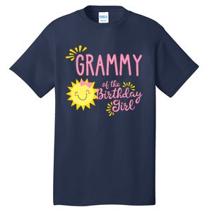 Grammy Of The Birthday Girl 1st Birthday Sunshine Girl Tall T-Shirt