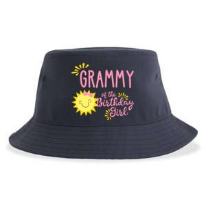 Grammy Of The Birthday Girl 1st Birthday Sunshine Girl Sustainable Bucket Hat