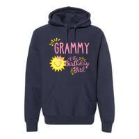 Grammy Of The Birthday Girl 1st Birthday Sunshine Girl Premium Hoodie