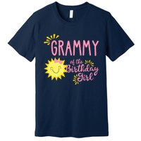 Grammy Of The Birthday Girl 1st Birthday Sunshine Girl Premium T-Shirt