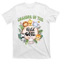 Grandpa Of The Wild One 1st Birthday Safari Family Matching T-Shirt