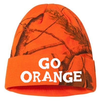 Go ORANGE Team Spirit Gear Color War Oranges Wins the Game Kati Licensed 12" Camo Beanie