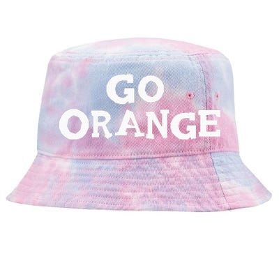 Go ORANGE Team Spirit Gear Color War Oranges Wins the Game Tie-Dyed Bucket Hat