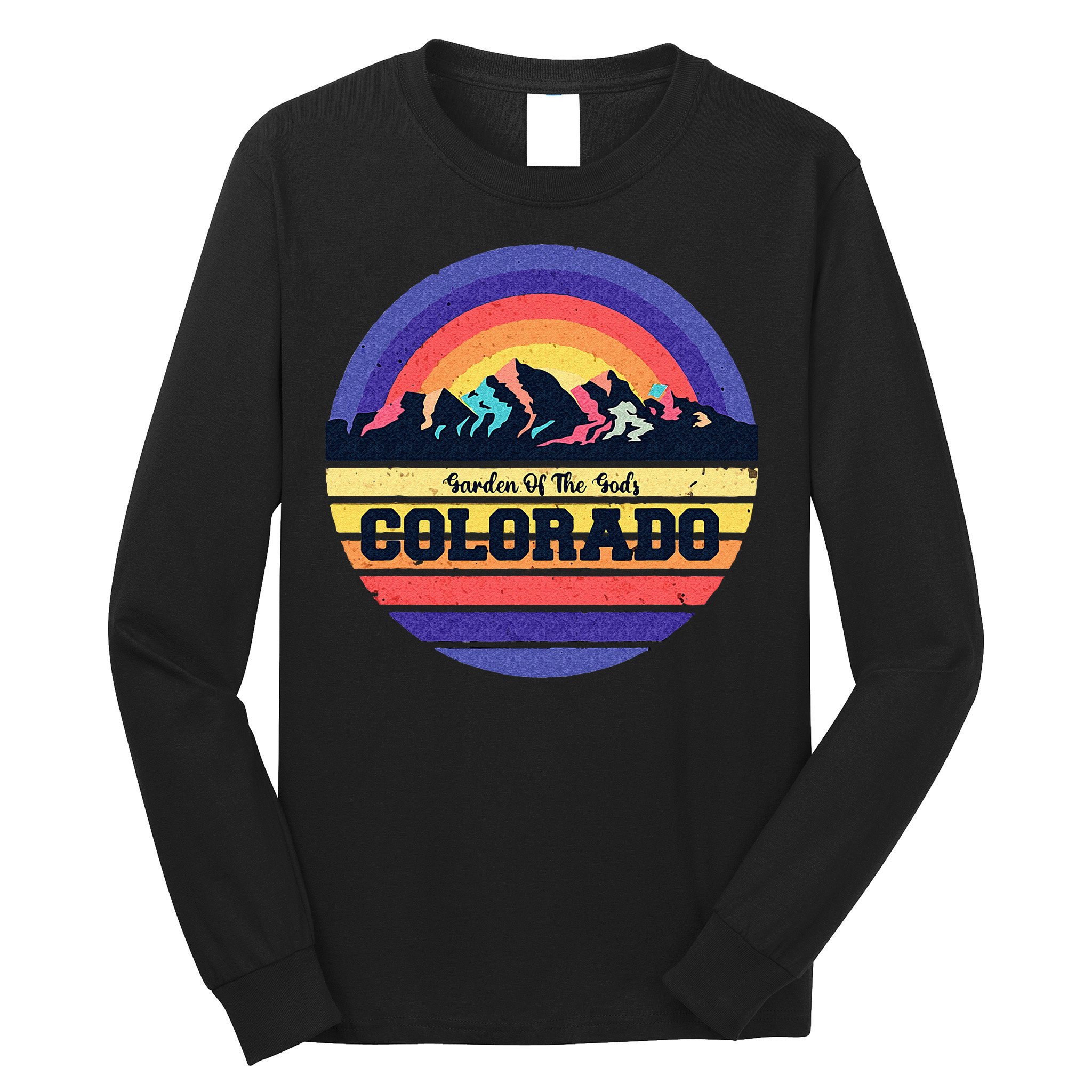 Garden Of The Gods Souvenir Colorado Mountain National Park Long Sleeve Shirt