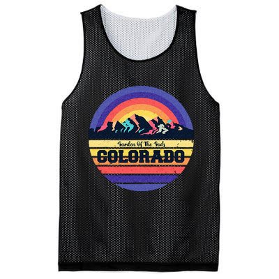 Garden Of The Gods Souvenir Colorado Mountain National Park Mesh Reversible Basketball Jersey Tank