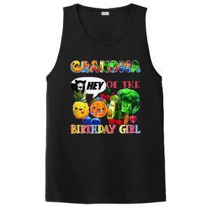 Grandma Of The Birthday Family Fruit Birthday Hey Bear PosiCharge Competitor Tank