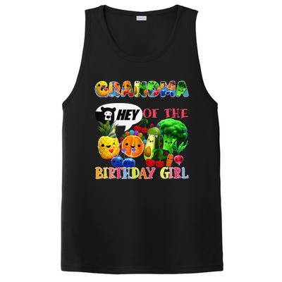 Grandma Of The Birthday Family Fruit Birthday Hey Bear PosiCharge Competitor Tank