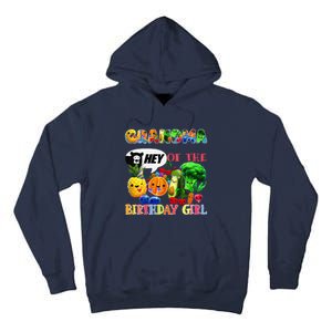 Grandma Of The Birthday Family Fruit Birthday Hey Bear Tall Hoodie