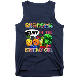 Grandma Of The Birthday Family Fruit Birthday Hey Bear Tank Top