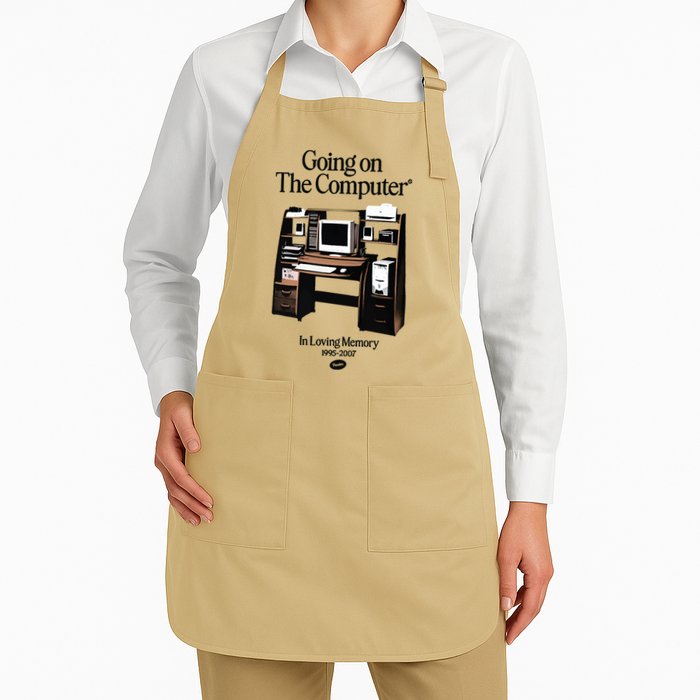 Going On The Computer In Loving Memory 1995 2007 Apron