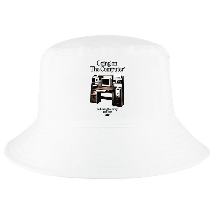 Going On The Computer In Loving Memory 1995 2007 Cool Comfort Performance Bucket Hat