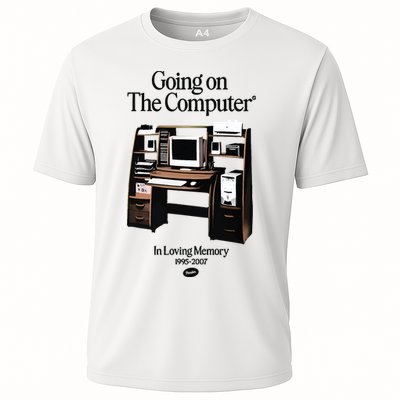 Going On The Computer In Loving Memory 1995 2007 Cooling Performance Crew T-Shirt