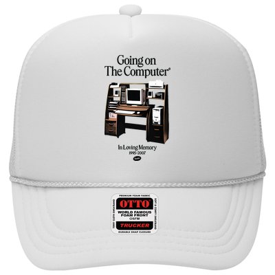 Going On The Computer In Loving Memory 1995 2007 Trucker Hat