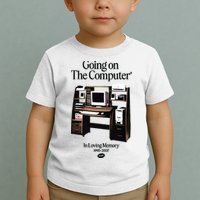 Going On The Computer In Loving Memory 1995 2007 Toddler T-Shirt