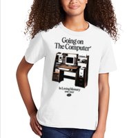 Going On The Computer In Loving Memory 1995 2007 Kids T-Shirt