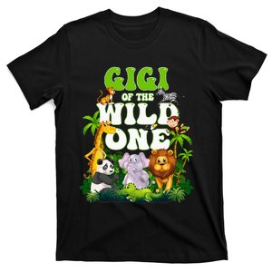 Gigi Of The Wild One Zoo Keeper Jungle Safari Birthday Gift T-Shirt