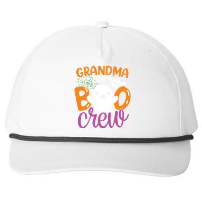 Grandma Of The Boo Crew Halloween Family Matching Snapback Five-Panel Rope Hat