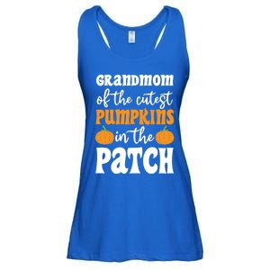 Grandmom Of The Cutest Pumpkins In The Patch Halloween Gift Ladies Essential Flowy Tank