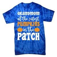 Grandmom Of The Cutest Pumpkins In The Patch Halloween Gift Tie-Dye T-Shirt