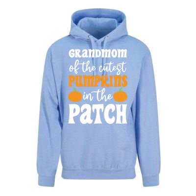 Grandmom Of The Cutest Pumpkins In The Patch Halloween Gift Unisex Surf Hoodie