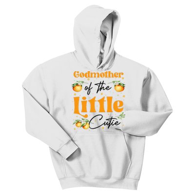 Godmother Of The Little Cutie Clementine Birthday Party Kids Hoodie