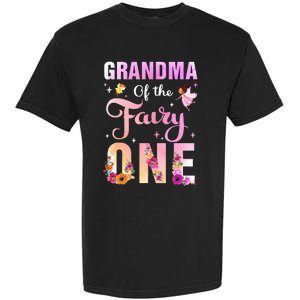 Grandma Of The Fairy One 1St Birthday Party Decoration Garment-Dyed Heavyweight T-Shirt