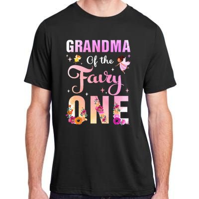 Grandma Of The Fairy One 1St Birthday Party Decoration Adult ChromaSoft Performance T-Shirt