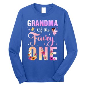 Grandma Of The Fairy One 1St Birthday Party Decoration Long Sleeve Shirt