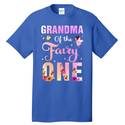 Grandma Of The Fairy One 1St Birthday Party Decoration Tall T-Shirt