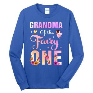 Grandma Of The Fairy One 1St Birthday Party Decoration Tall Long Sleeve T-Shirt