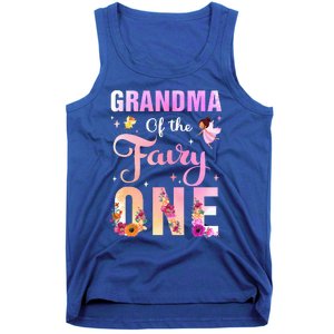 Grandma Of The Fairy One 1St Birthday Party Decoration Tank Top