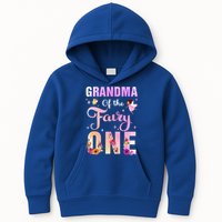 Grandma Of The Fairy One 1St Birthday Party Decoration Kids Hoodie