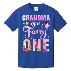 Grandma Of The Fairy One 1St Birthday Party Decoration Kids T-Shirt