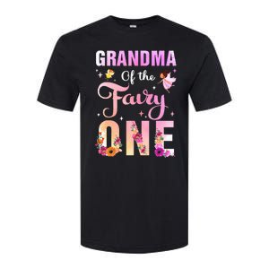 Grandma Of The Fairy One 1St Birthday Party Decoration Softstyle CVC T-Shirt