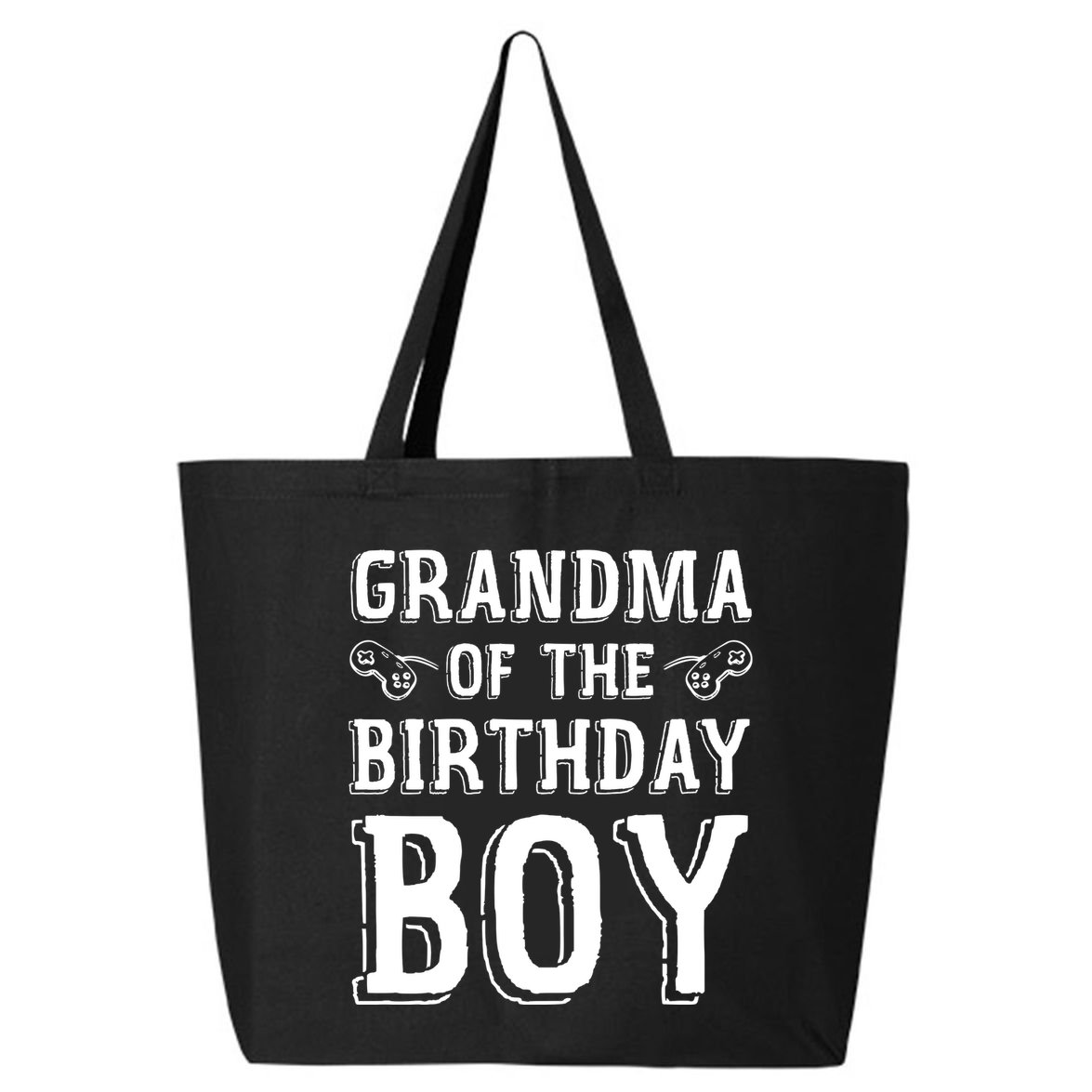 Grandma Of The Birthday Boy Celebration 25L Jumbo Tote