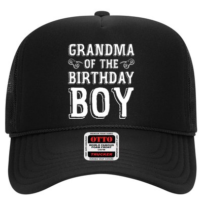 Grandma Of The Birthday Boy Celebration Trucker Hat