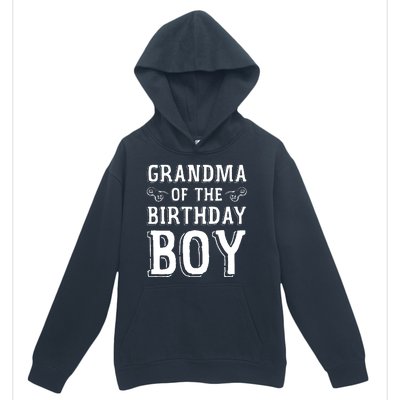 Grandma Of The Birthday Boy Celebration Urban Pullover Hoodie