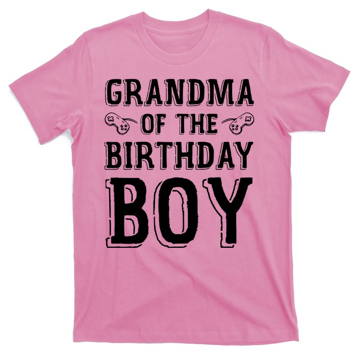 Grandma Of The Birthday Boy Celebration T-Shirt