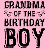 Grandma Of The Birthday Boy Celebration V-Neck T-Shirt