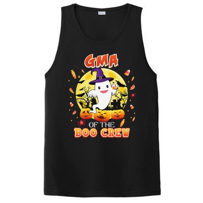 Gma Of The Boo Crew Halloween Cute Ghost Pumpkin Scary PosiCharge Competitor Tank