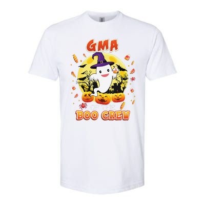 Gma Of The Boo Crew Halloween Cute Ghost Pumpkin Scary Softstyle CVC T-Shirt