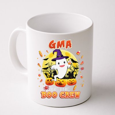 Gma Of The Boo Crew Halloween Cute Ghost Pumpkin Scary Coffee Mug