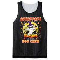 Grandpapa Of The Boo Crew Halloween Cute Ghost Pumpkin Scary Mesh Reversible Basketball Jersey Tank