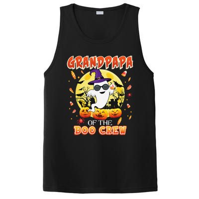 Grandpapa Of The Boo Crew Halloween Cute Ghost Pumpkin Scary PosiCharge Competitor Tank