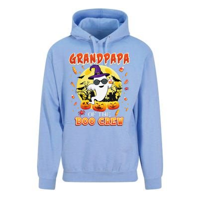 Grandpapa Of The Boo Crew Halloween Cute Ghost Pumpkin Scary Unisex Surf Hoodie